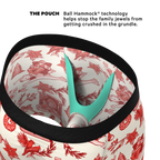 The Santa Slays | Christmas Toile Ball Hammock® Pouch Underwear - Shinesty