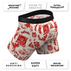 The Santa Slays | Christmas Toile Ball Hammock® Pouch Underwear - Shinesty