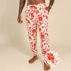 The Santa Slays | Christmas Toile SleepDeep™ Men’s Pajama Joggers - Shinesty