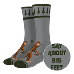 The Sassquatch | Bigfoot Heel Hammock™ Crew Socks - Shinesty