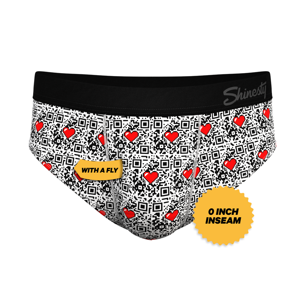 The Scan Me | QR Code Ball Hammock® Pouch Underwear Briefs - Shinesty