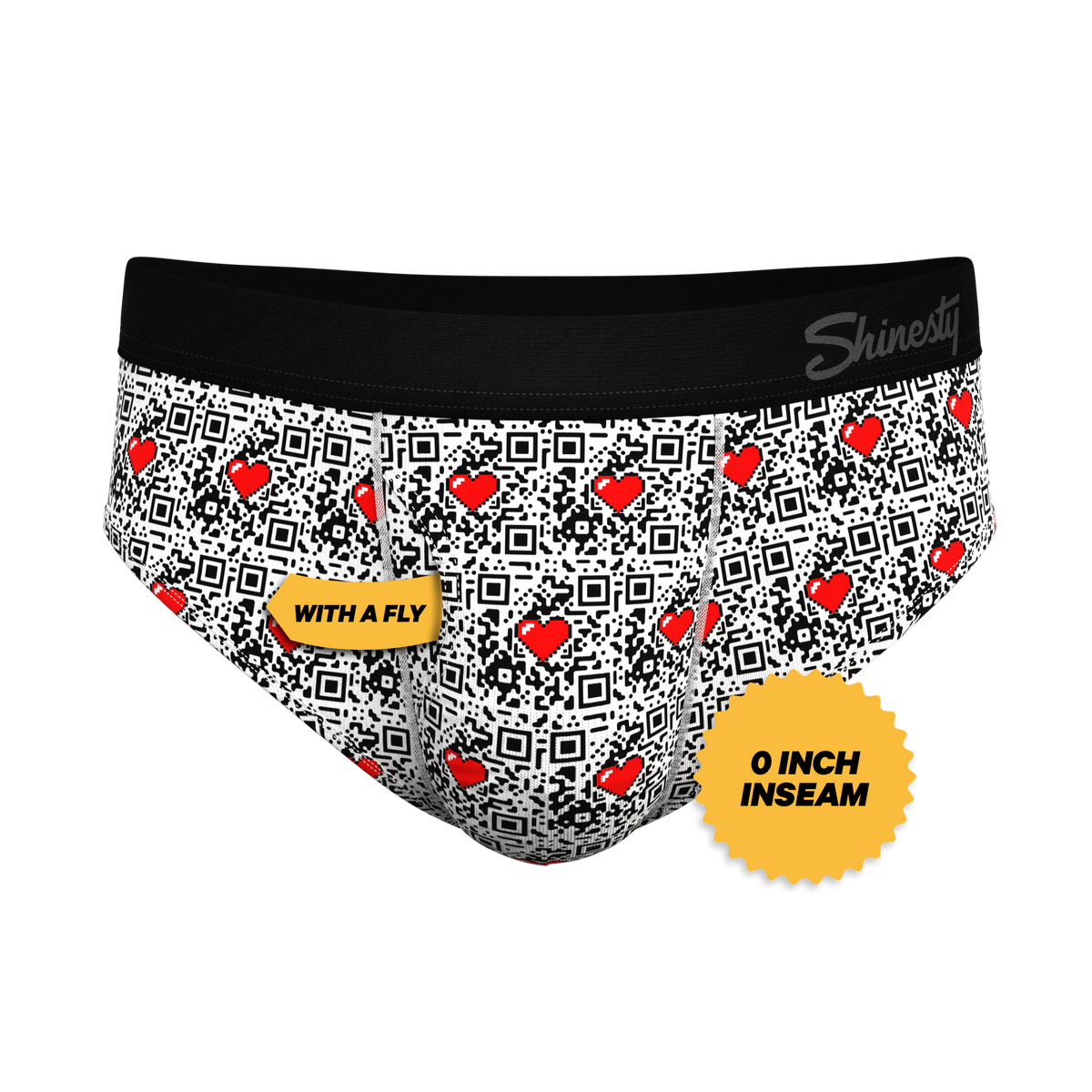 The Scan Me | QR Code Ball Hammock® Pouch Underwear Briefs - Shinesty