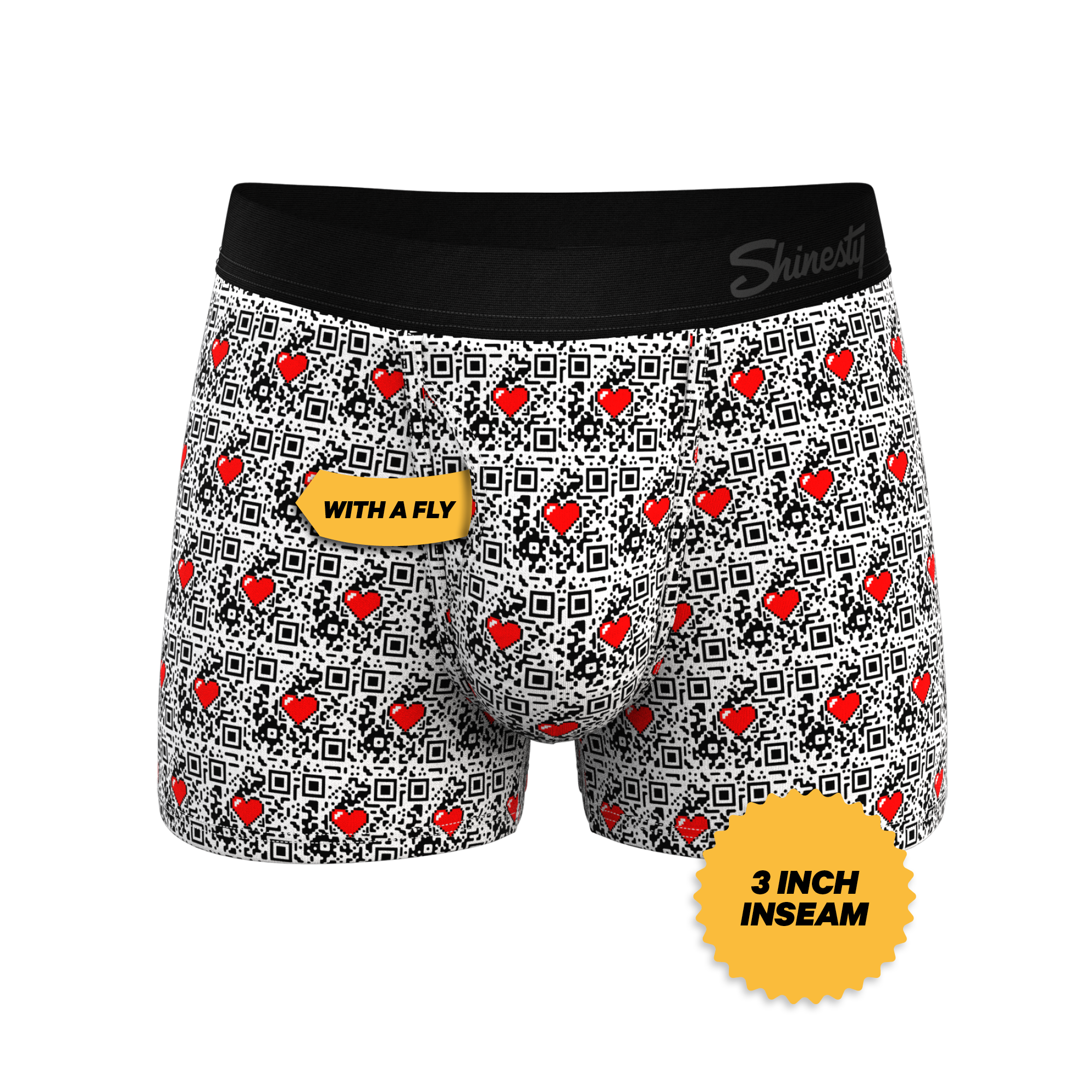 The Scan Me | QR Code Ball Hammock® Pouch Trunks Underwear - Shinesty