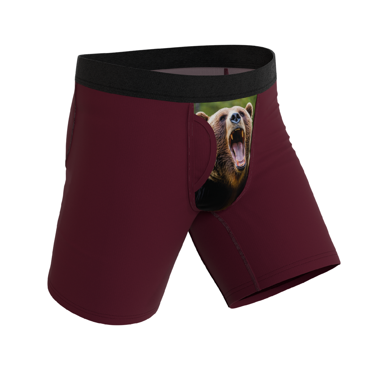 The Scare Bear | Grizzly Bear Ball Hammock® Boxer - Long Leg - Shinesty
