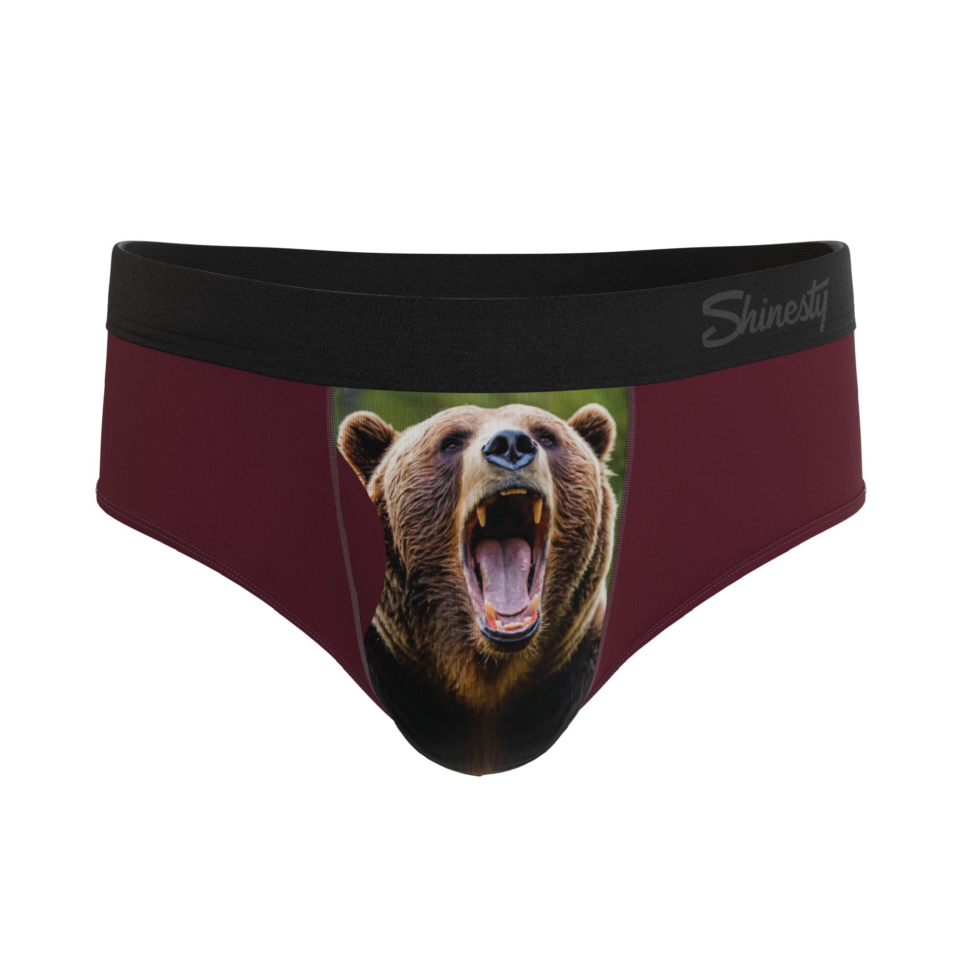 The Scare Bear | Grizzly Bear Ball Hammock® Pouch Underwear Briefs - Shinesty
