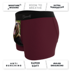 The Scare Bear | Grizzly Bear Ball Hammock® Pouch Trunks Underwear - Shinesty