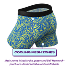 The Sea Breeze | Tropical Palm Tree paradICE™ Cooling Ball Hammock® Underwear - Shinesty