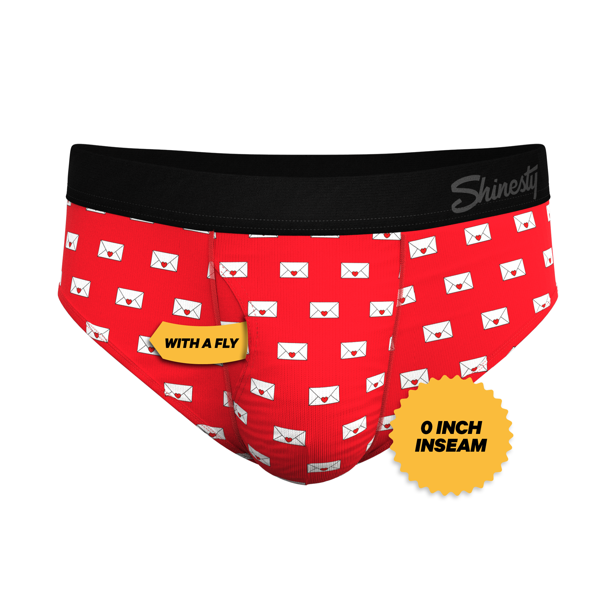 The Secret Admirer | Valentines Letters Ball Hammock® Pouch Underwear Briefs - Shinesty
