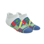 The Secretariat | Derby Flag Heel Hammock™ Ankle Socks - Shinesty