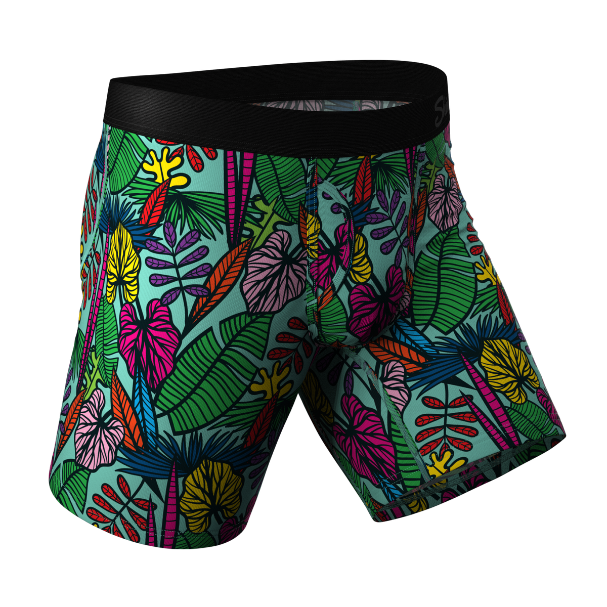 The Sex On The Beach | Tropical Ball Hammock® Boxer - Long Leg - Shinesty