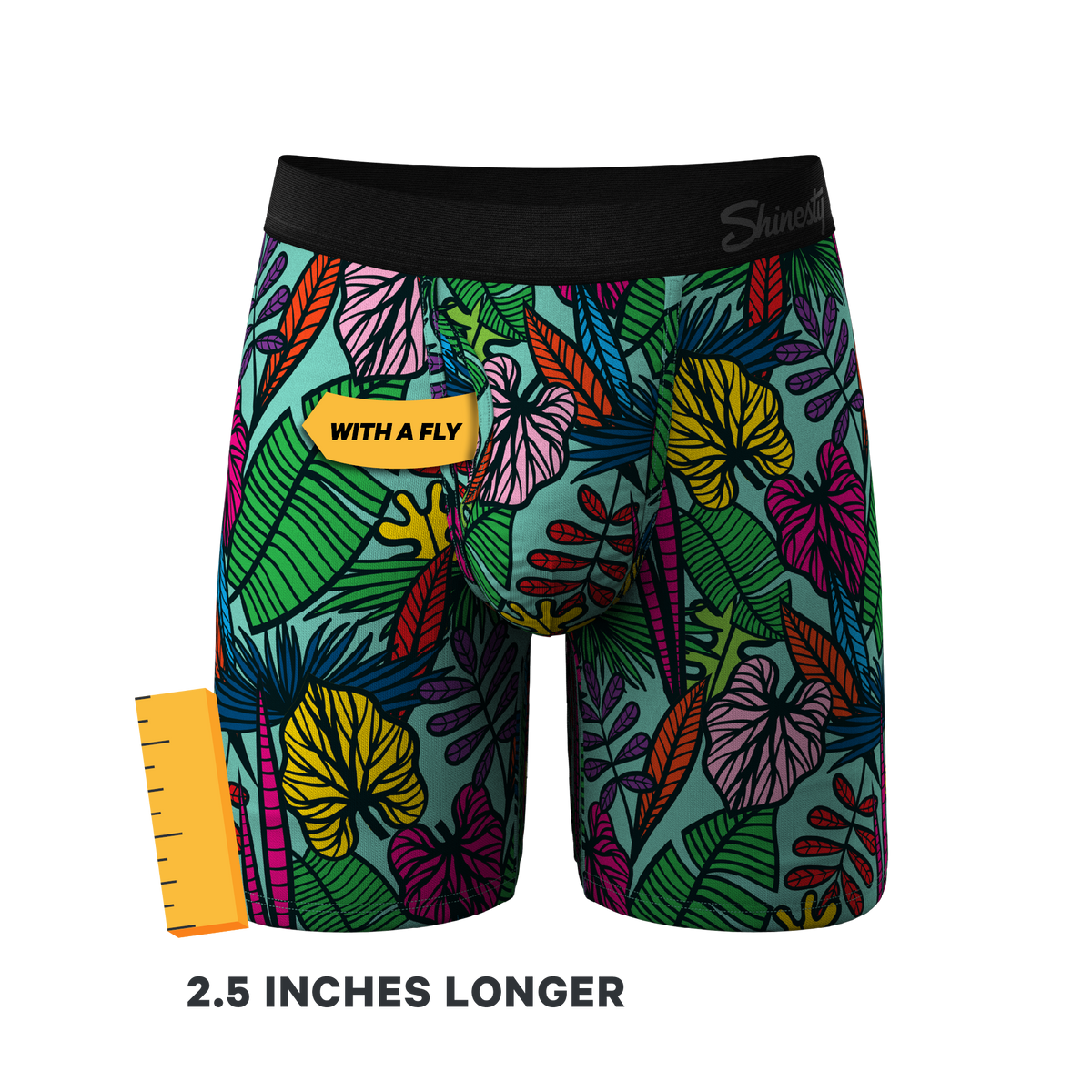 The Sex On The Beach | Tropical Ball Hammock® Boxer - Long Leg - Shinesty