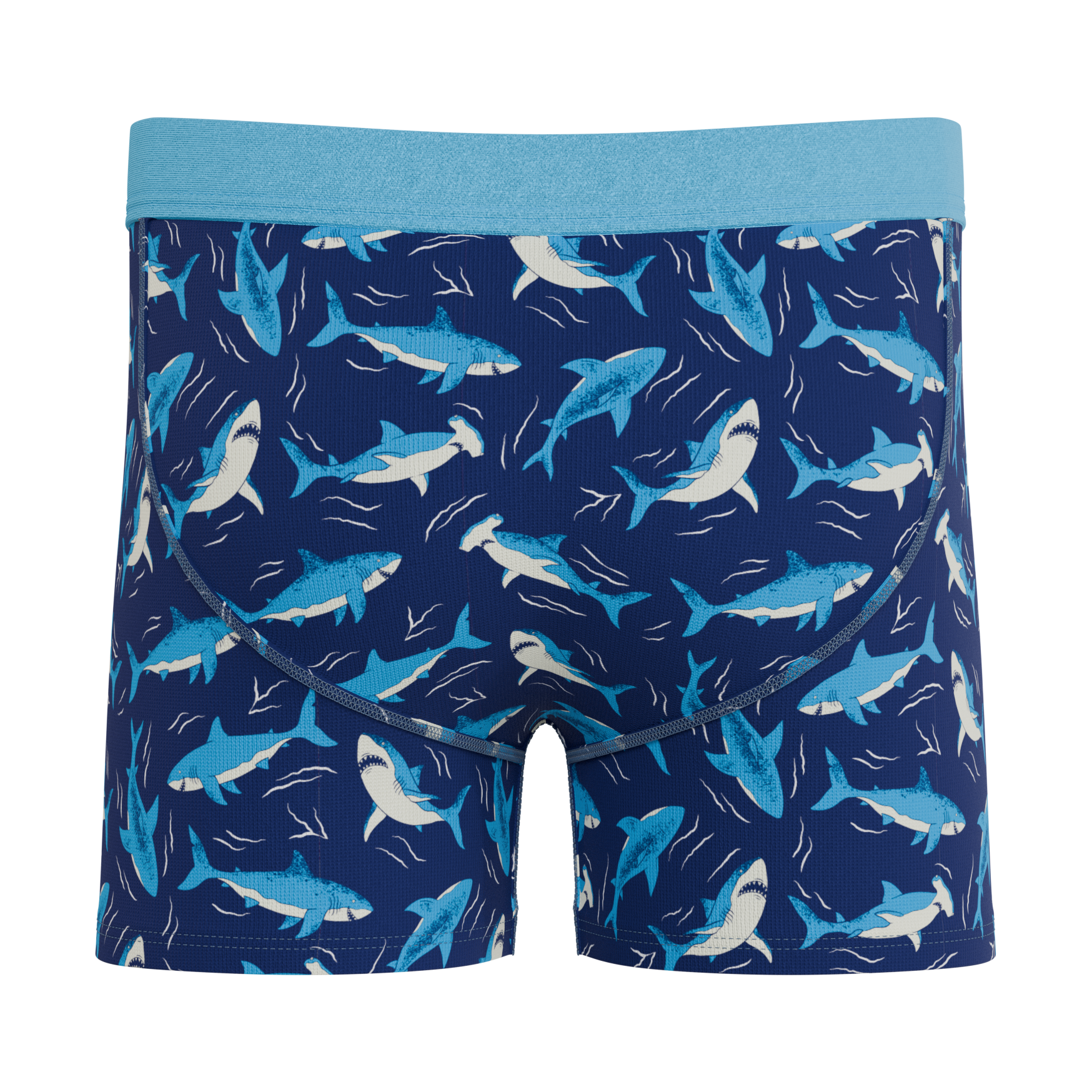 The Shark Lark | Shark Youth Boxer Briefs - Shinesty