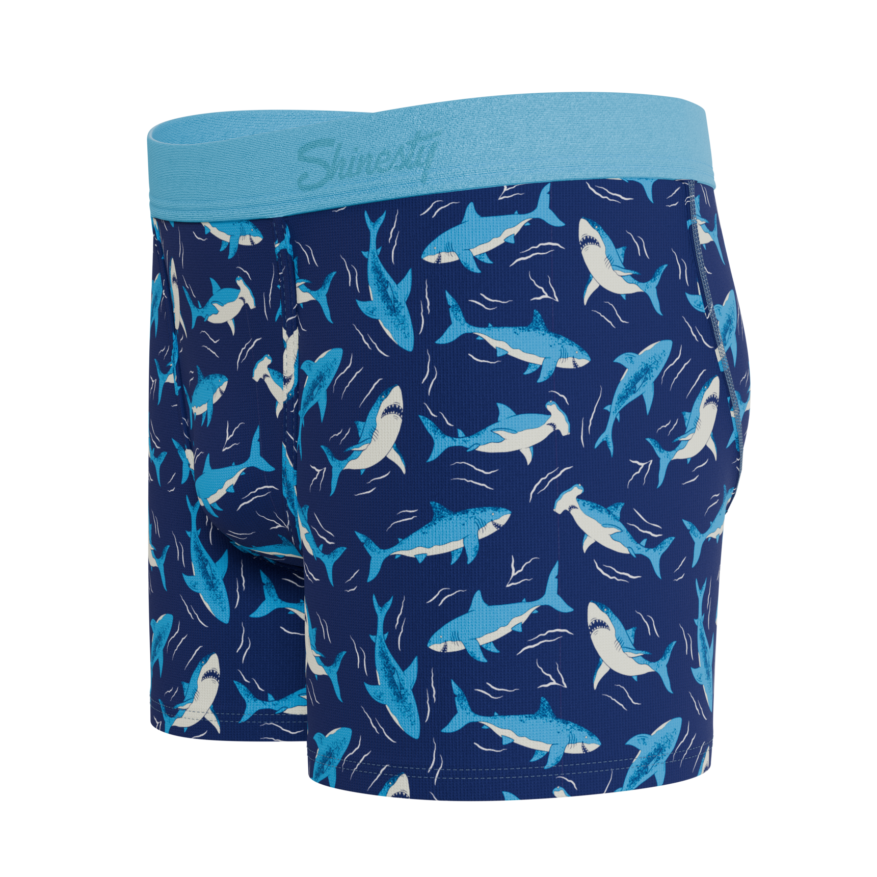 The Shark Lark | Shark Youth Boxer Briefs - Shinesty