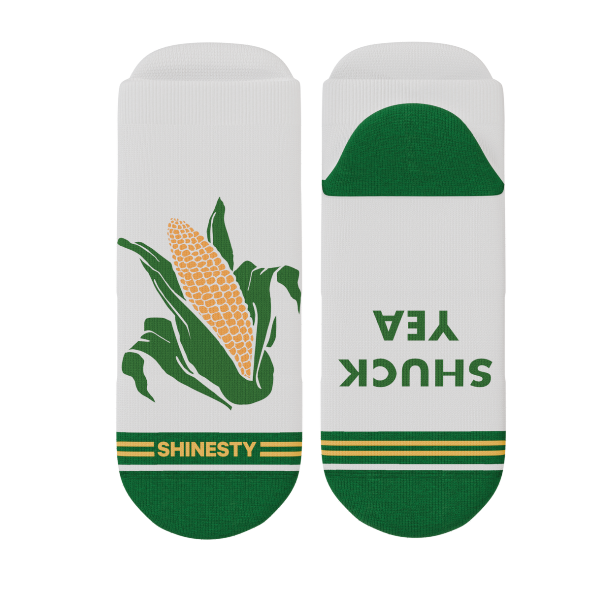 The Shuck Yea | Corn Heel Hammock™ Ankle Socks - Shinesty