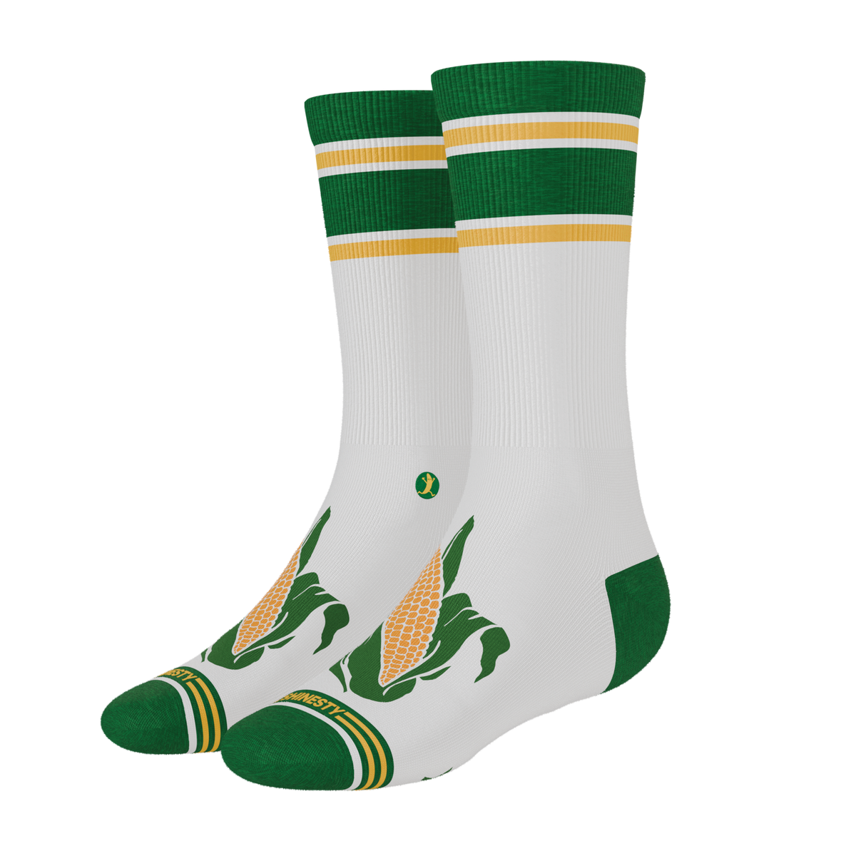 The Shuck Yea | Corn Heel Hammock™ Crew Socks - Shinesty