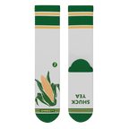 The Shuck Yea | Corn Heel Hammock™ Crew Socks - Shinesty