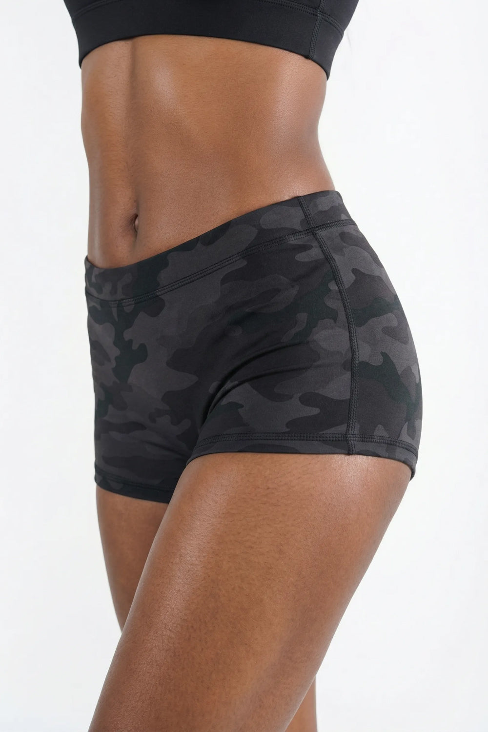 The Darkside | Black Camouflage Fart Proof Boyshort Underwear - Shinesty