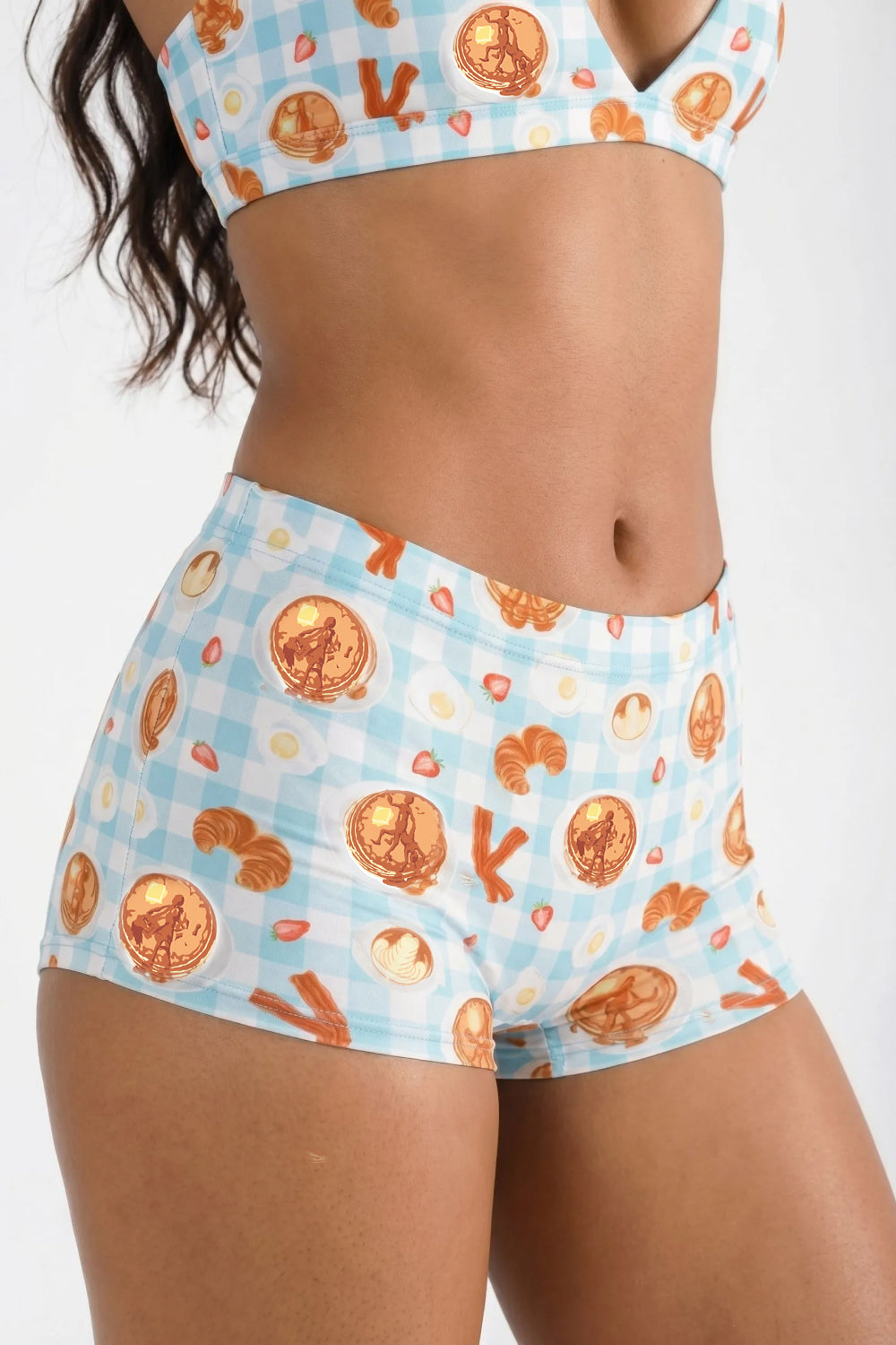 The Good Moaning | Naughty Breakfast Modal Boyshort Underwear - Shinesty