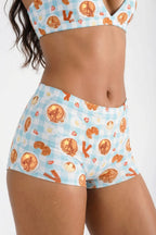 The Good Moaning | Naughty Breakfast Modal Boyshort Underwear - Shinesty