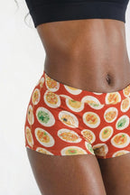 The Eggstasy | Deviled Egg Fart Proof Boyshort Underwear - Shinesty