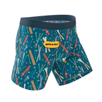 The Ski In Ski Out | Retro Ski Ball Hammock® Pouch Underwear With Fly - Shinesty