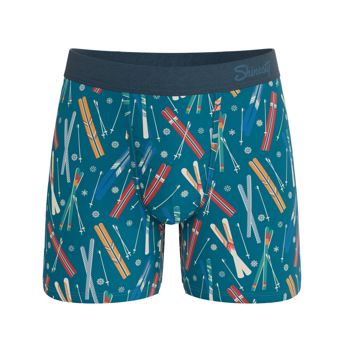 The Ski In Ski Out | Retro Ski Ball Hammock® Pouch Underwear - Shinesty