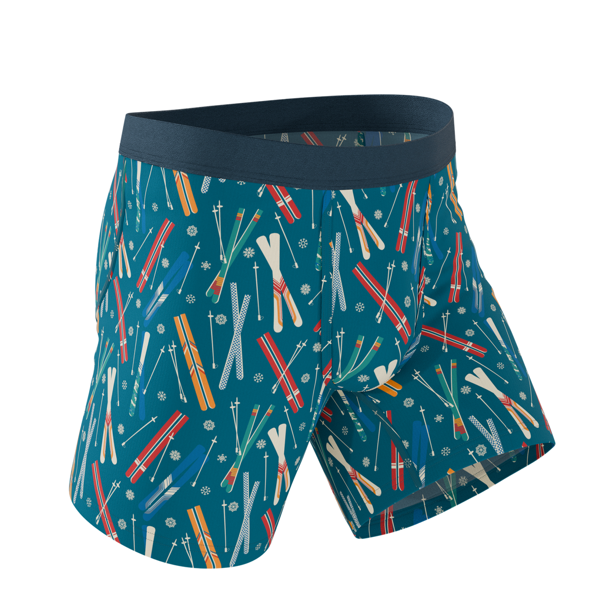 The Ski In Ski Out | Retro Ski Ball Hammock® Pouch Underwear - Shinesty