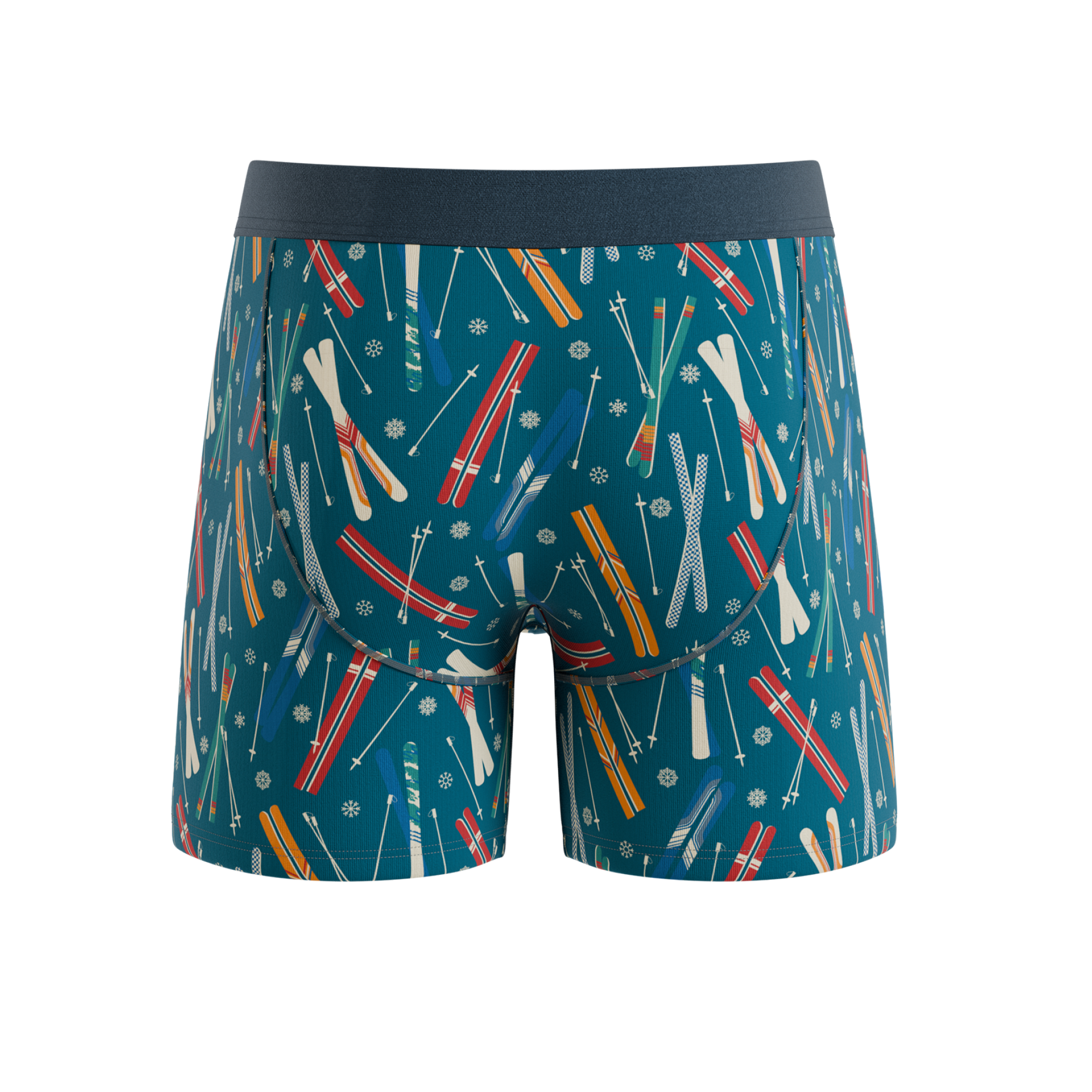 The Ski In Ski Out | Retro Ski Ball Hammock® Pouch Underwear - Shinesty