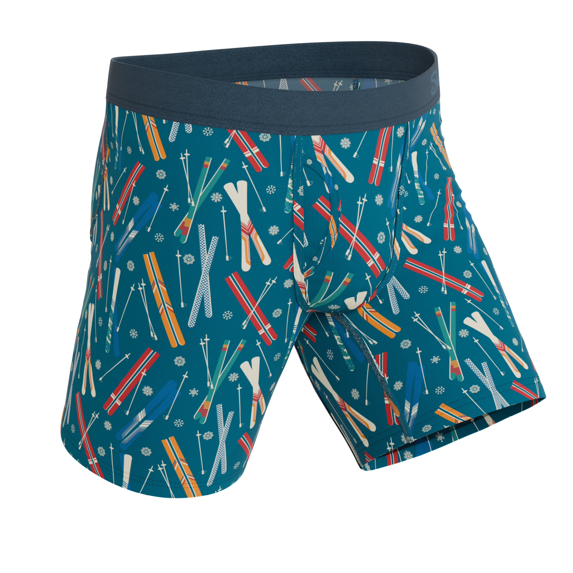 The Ski In Ski Out | Retro Ski Ball Hammock® Boxer - Long Leg - Shinesty