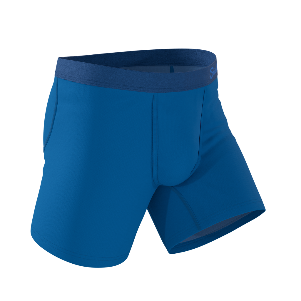 The Skydiver | Ocean Blue Ball Hammock® Pouch Underwear - Shinesty