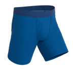 The Skydiver | Ocean Blue Ball Hammock® Boxer - Long Leg - Shinesty