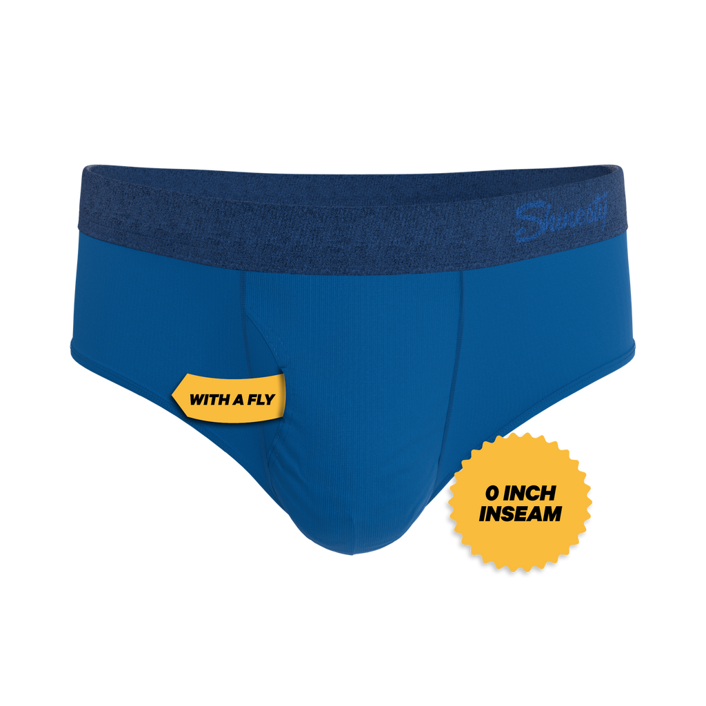 The Skydiver | Ocean Blue Ball Hammock® Pouch Underwear Briefs - Shinesty