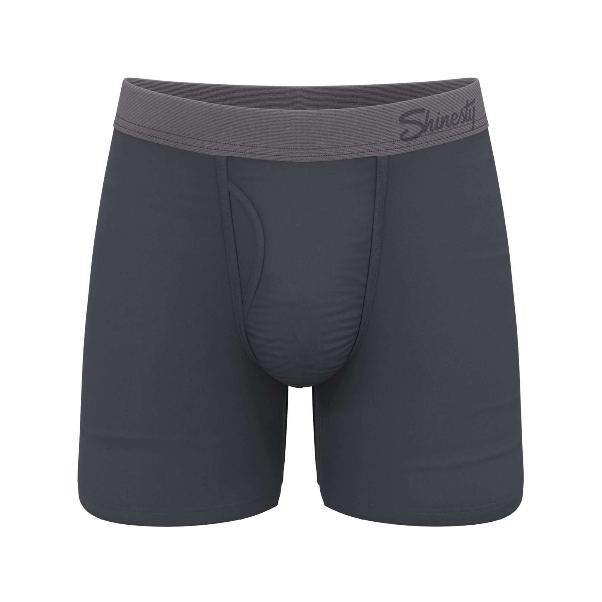 The Slate Expectations | Grey Tonal Ball Hammock® Magnum Big Pouch Underwear - Shinesty