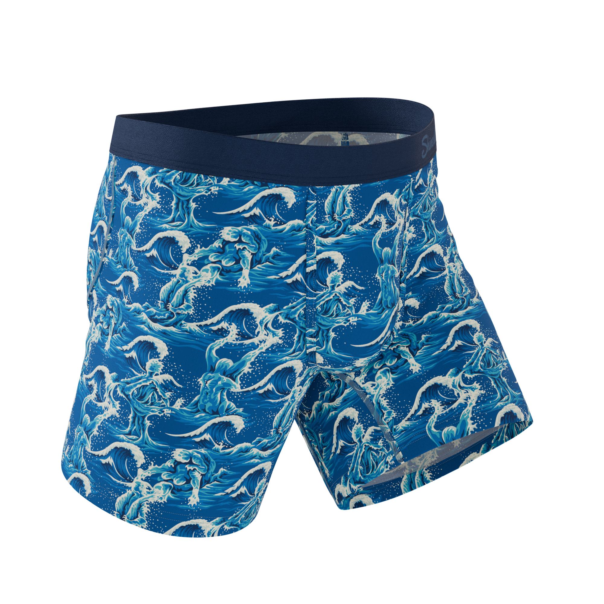 The Slippery When Wet | Naughty Wave Ball Hammock® Pouch Underwear - Shinesty