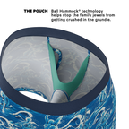 The Slippery When Wet | Naughty Wave Ball Hammock® Pouch Underwear With Fly - Shinesty