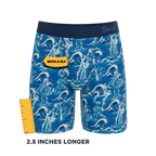 The Slippery When Wet | Naughty Wave Ball Hammock® Boxer - Long Leg - Shinesty