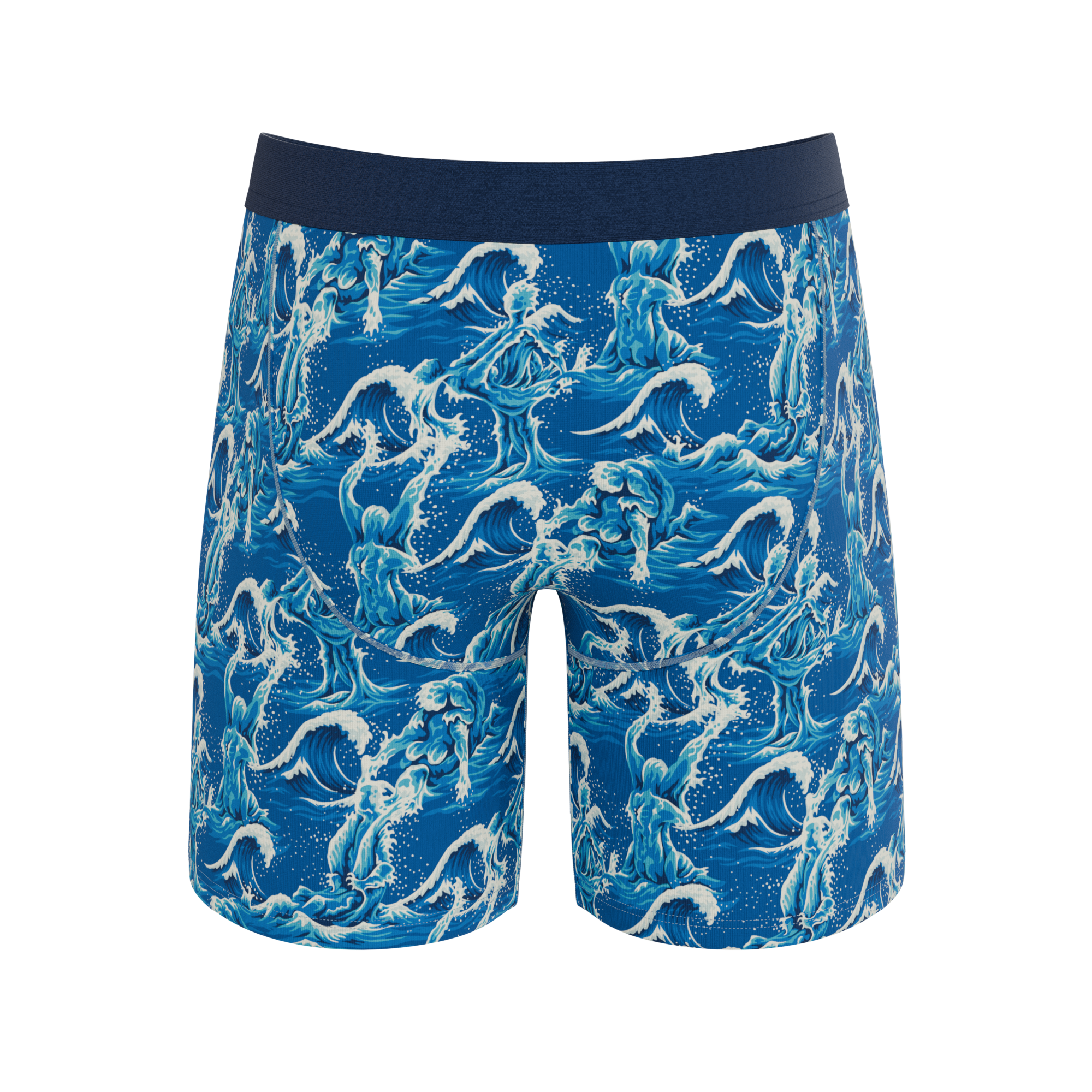 The Slippery When Wet | Naughty Wave Ball Hammock® Boxer - Long Leg - Shinesty