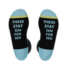 The Smooth Talker | Candy Hearts Heel Hammock™ Crew Socks - Shinesty