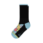 The Smooth Talker | Candy Hearts Heel Hammock™ Crew Socks - Shinesty