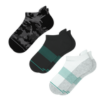 The Sneaky Three | Heel Hammock™ Ankle Socks 3 Pack - Shinesty