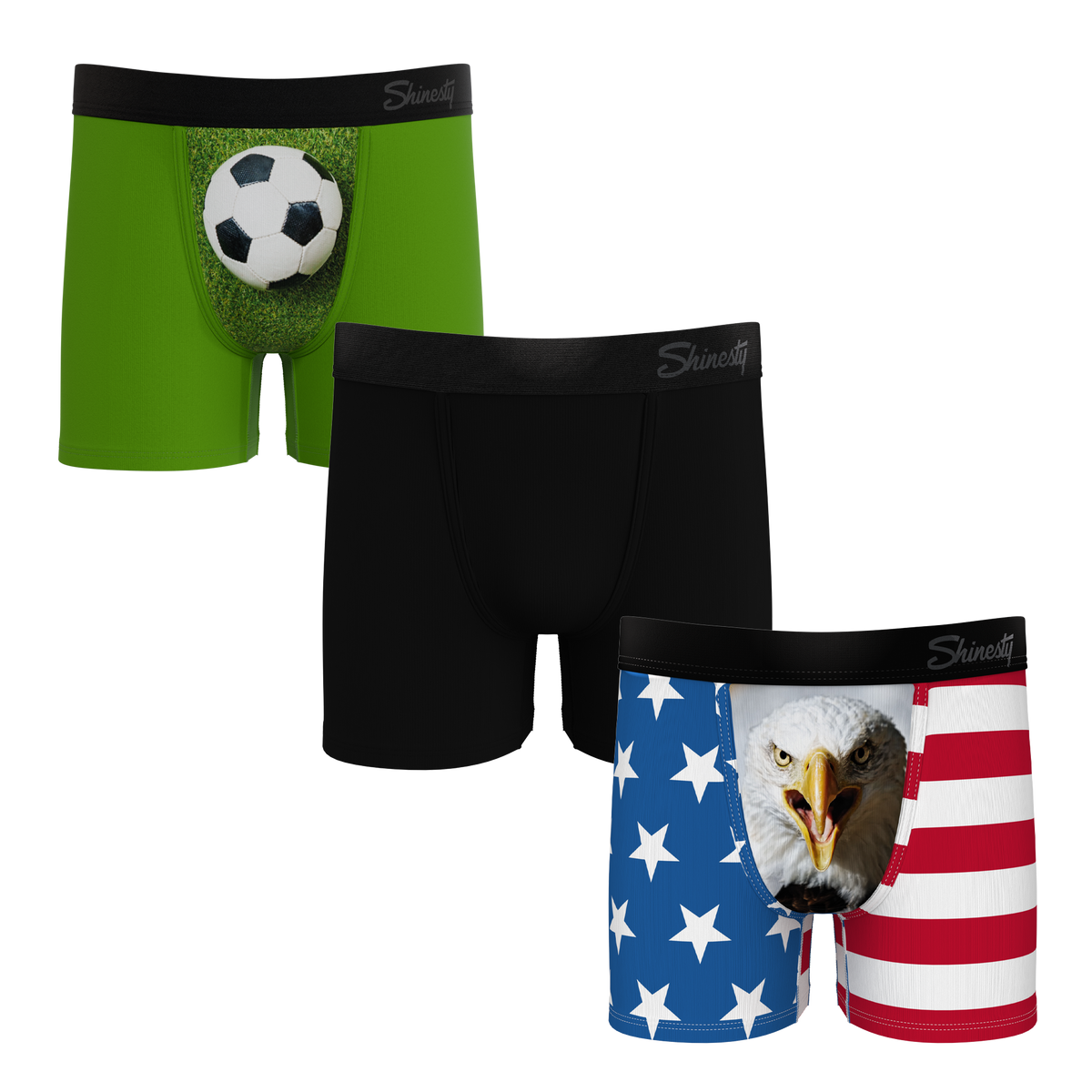 The Soccer Finale | Youth Boxer Briefs 3 Pack - Shinesty