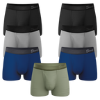 The 7 Solids | Ball Hammock® Pouch Trunks Underwear 7 Pack - Shinesty