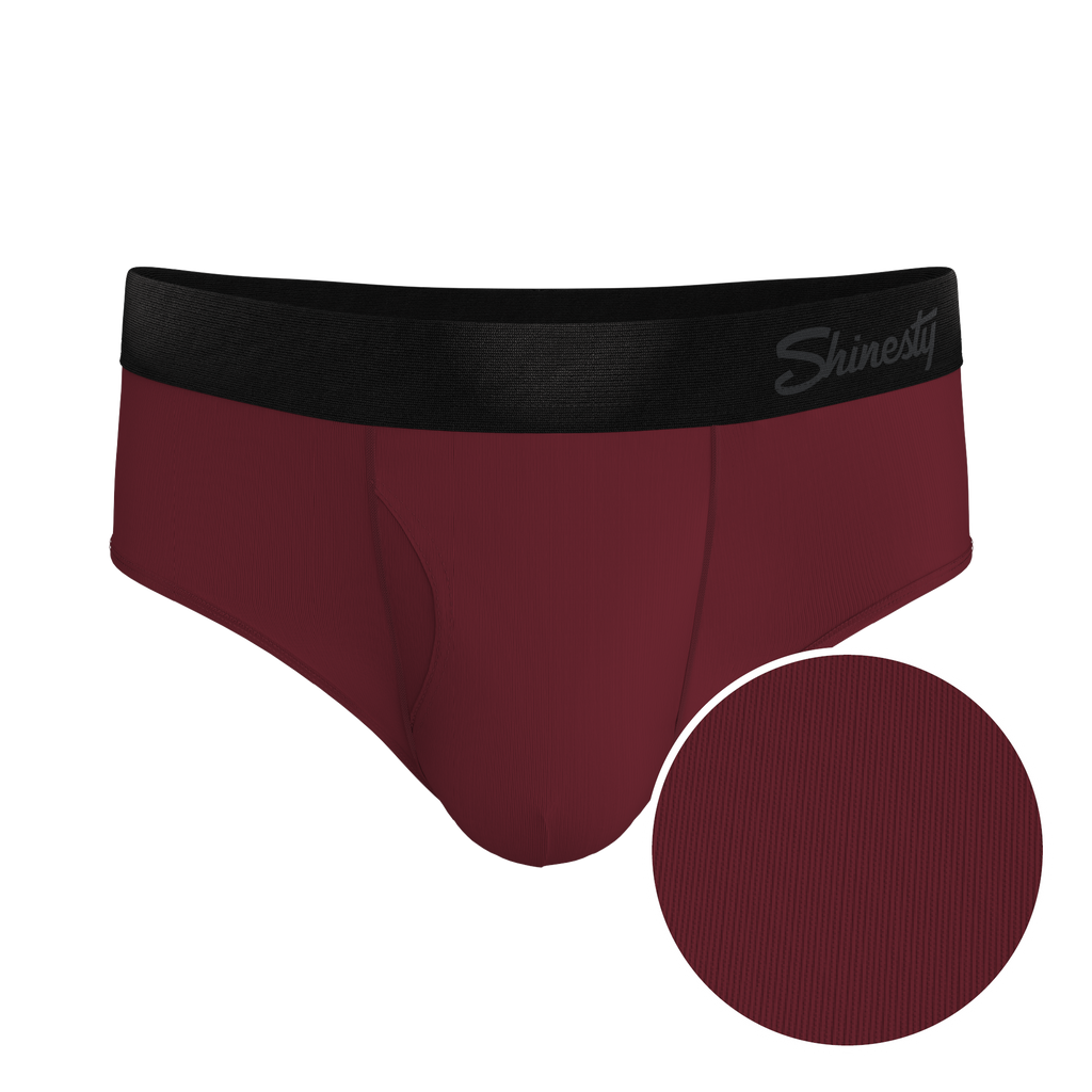 The Sommelier | Burgundy Ball Hammock® Pouch Underwear Briefs - Shinesty