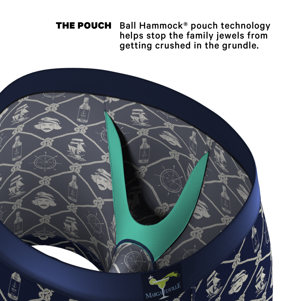 The Son Of A Sailor | Margaritaville® Ball Hammock® Pouch Underwear - Shinesty