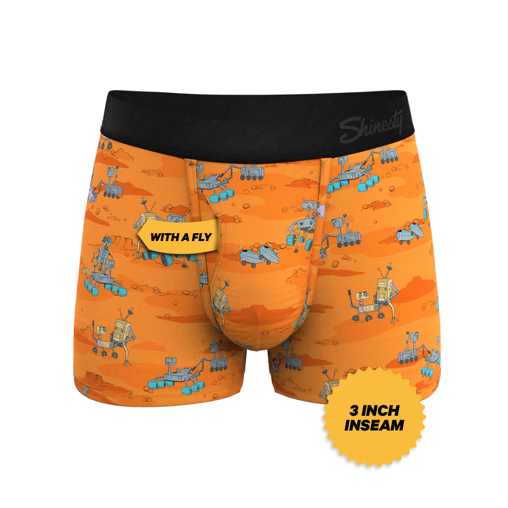 The Bend Rover | Space Robots Ball Hammock® Pouch Trunks Underwear - Shinesty