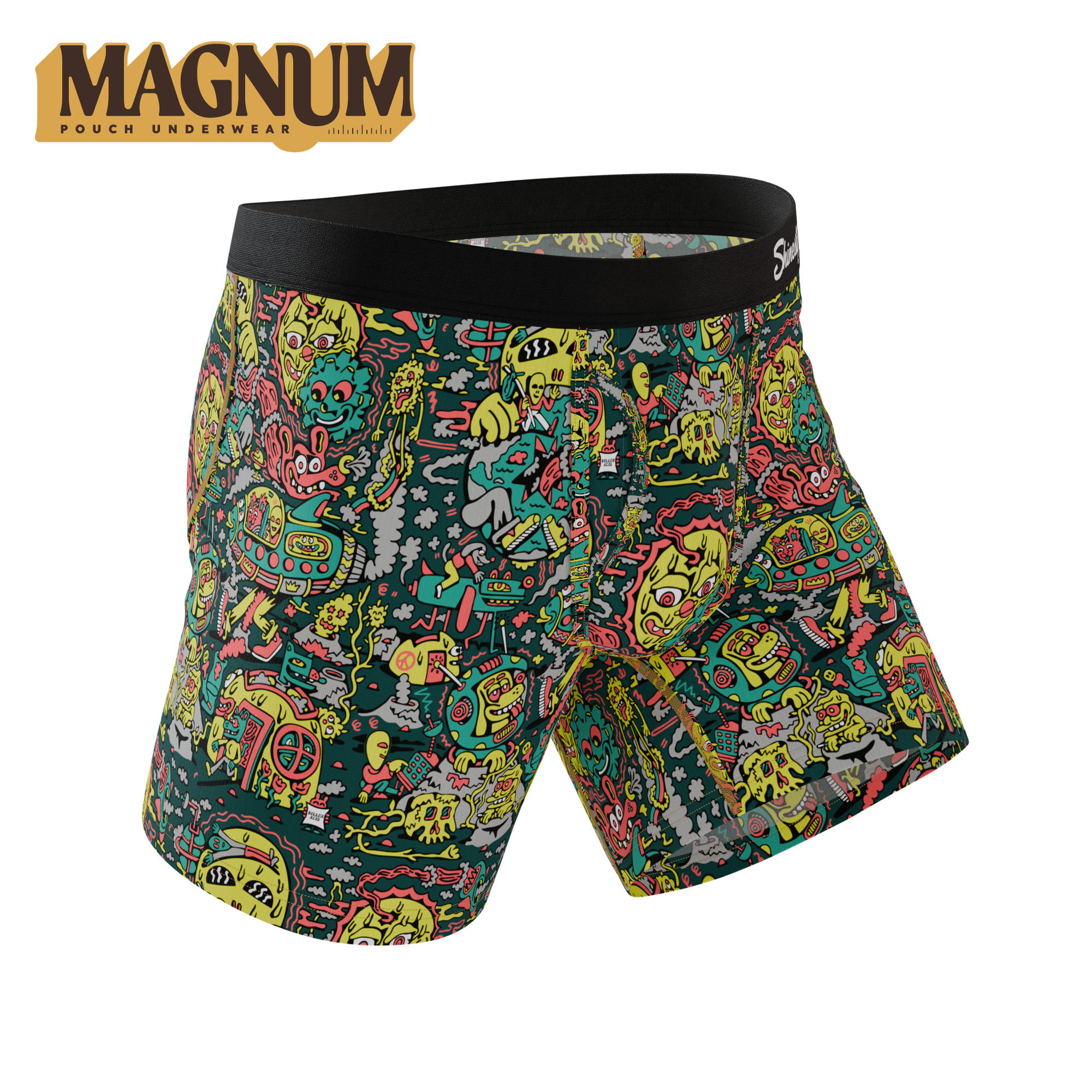 The Spaced Out | Shinesty X Killer Acid Ball Hammock® Magnum Big Pouch Underwear - Shinesty