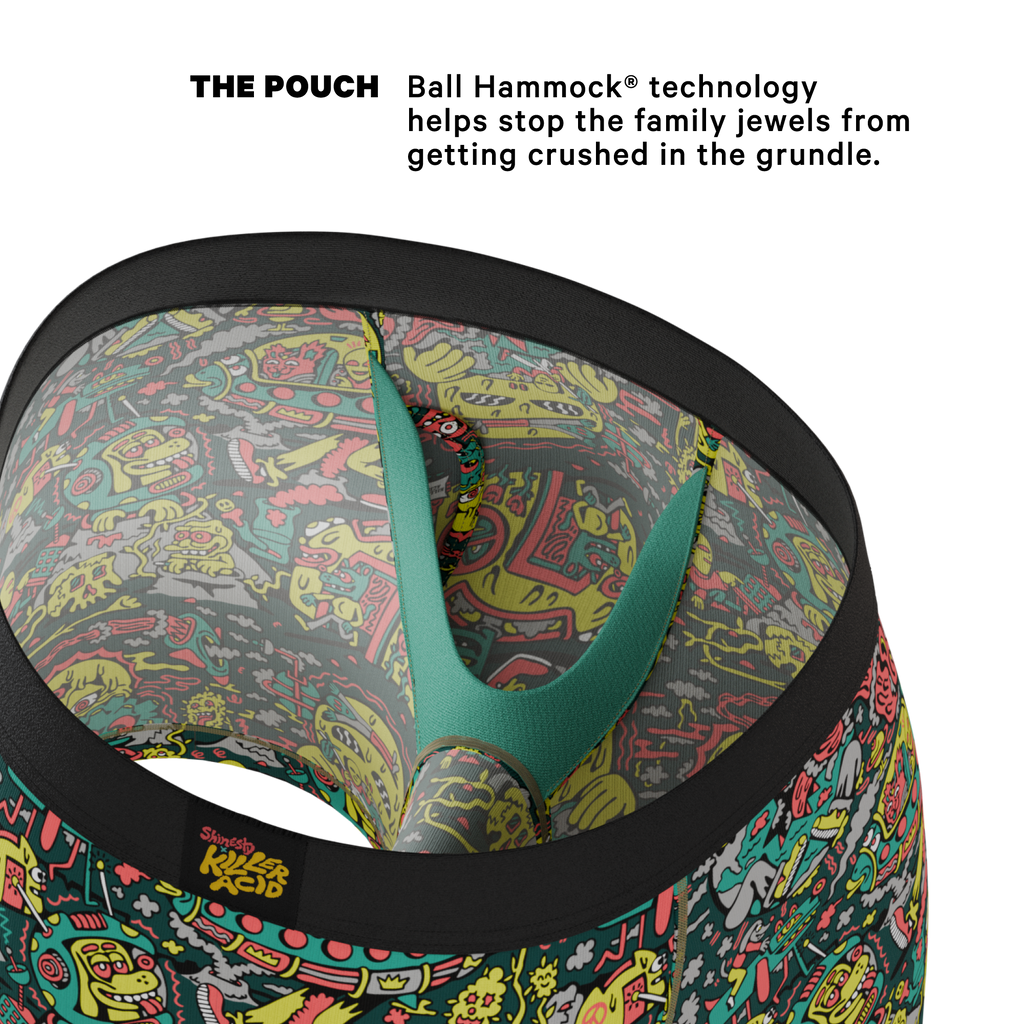 The Spaced Out | Shinesty X Killer Acid Ball Hammock® Pouch Underwear With Fly - Shinesty
