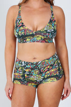 The Spaced Out | Shinesty X Killer Acid Modal Boyshort Underwear - Shinesty
