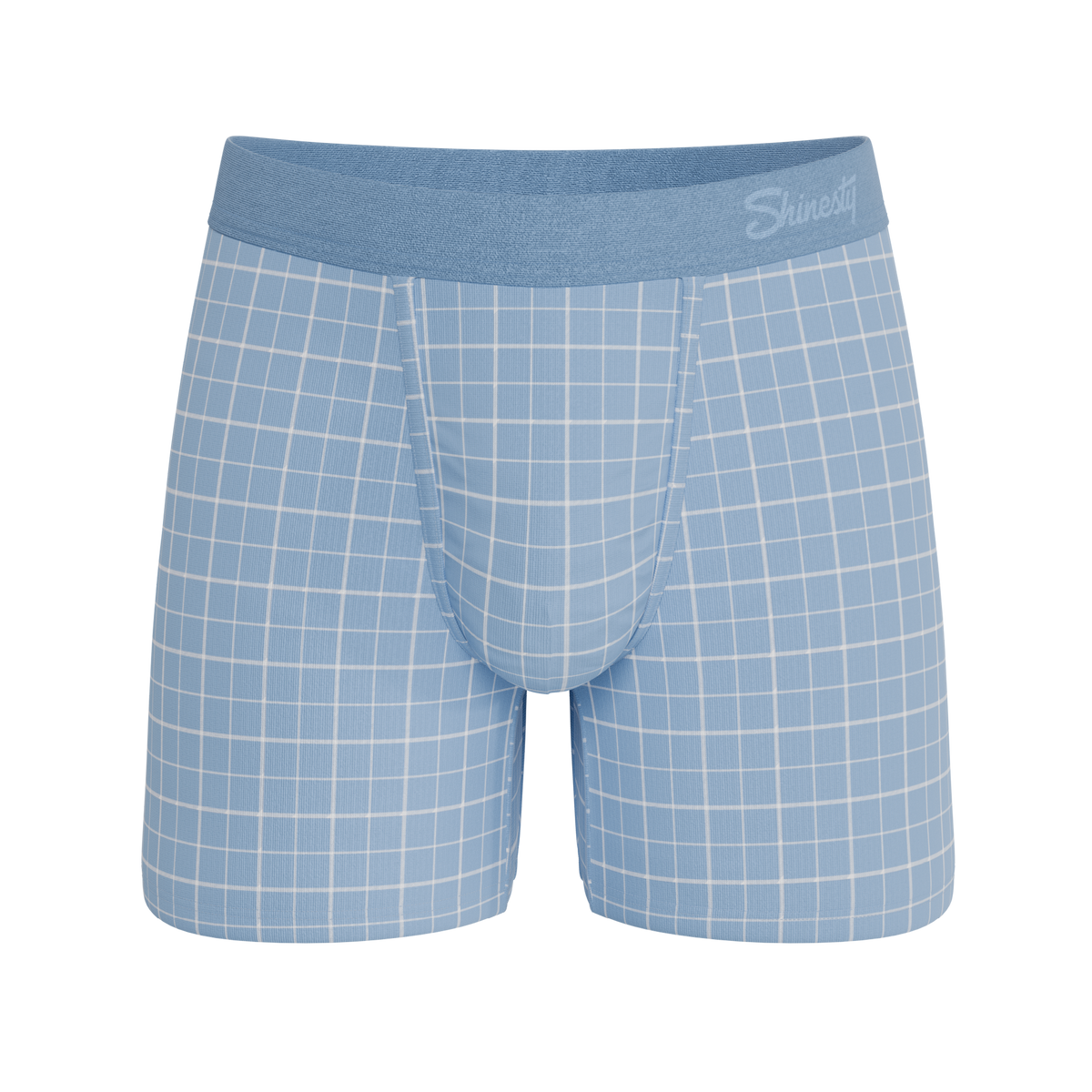 The Spick & Span | Window Pane Plaid Ball Hammock® Pouch Underwear - Shinesty