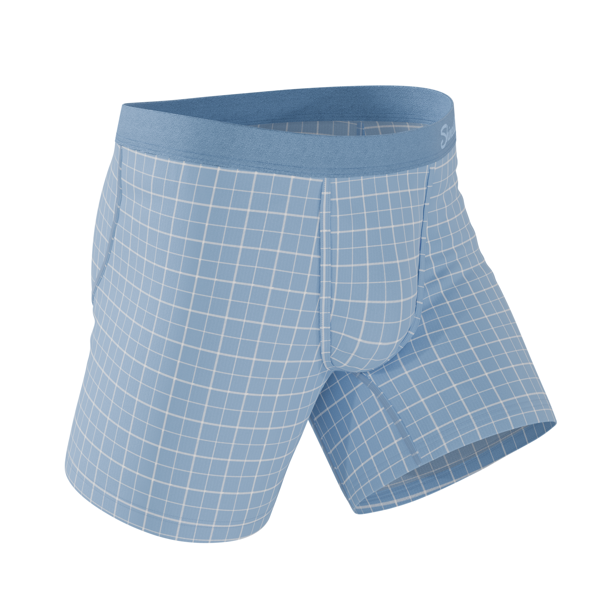 The Spick & Span | Window Pane Plaid Ball Hammock® Pouch Underwear - Shinesty